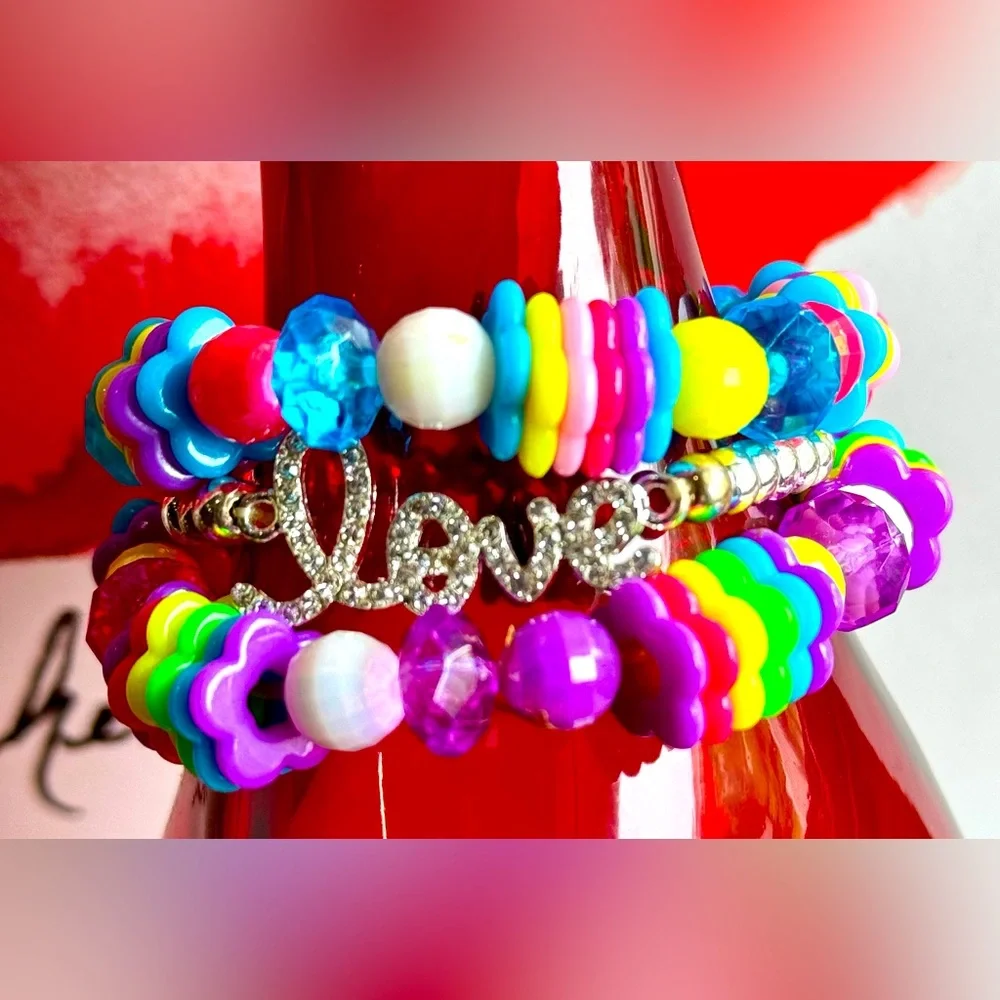 🌺Stretch Love Bracelets | Bangles🌸🌺